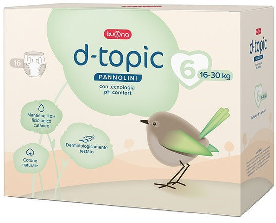 Dtopic pannolini 6 16pz