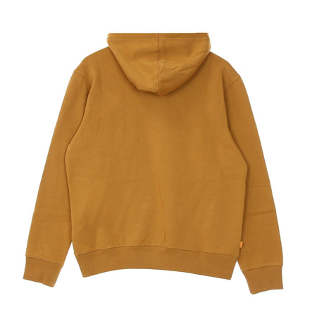 TIMBERLAND Felpa Cappuccio Uomo Core Logo Po Hoodie Bb Wheat Boot/black da uomo