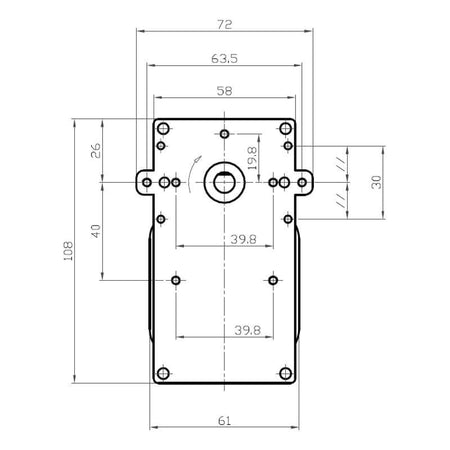 Motoriduttore Kenta K9117304 stufe a pellet 14702064