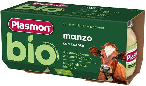 Plasmon bio omog manzo car 2pz