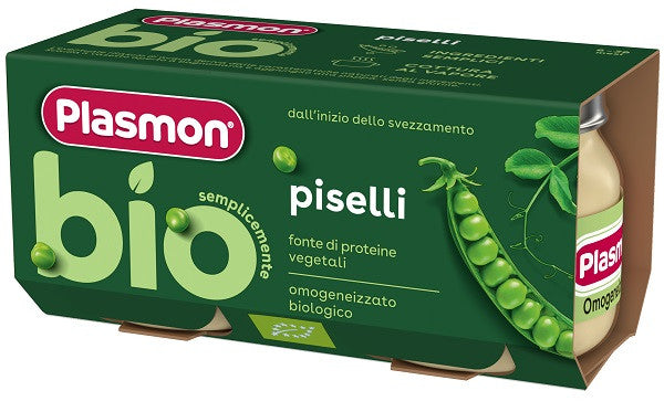 Plasmon bio omog piselli 2pz