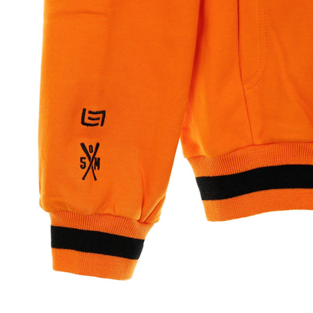 5TATE OF MIND Felpa Leggera Cappuccio Uomo 5om X Bastard Orange da uomo