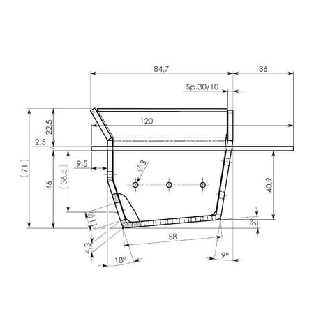 Assieme cestello braciere per stufe a pellet 14809003