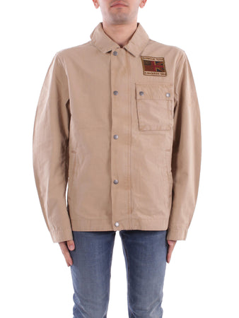 BARBOUR INTERNATIONAL Giacconi Beige da uomo