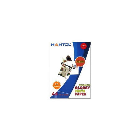 Carta Fotografica HANTOL A6 - 145 Gr. - Adesiva - Conf. 20 fogli