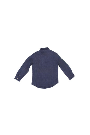 Saint Barth Camicie Denim nero da bambino