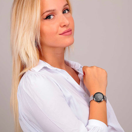 Orologio TRUSSARDI donna T-shiny acciaio / nero