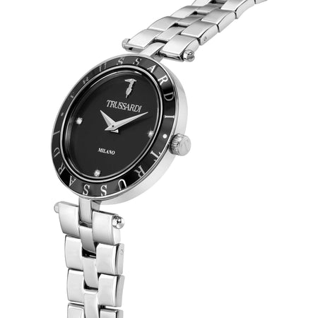 Orologio TRUSSARDI donna T-shiny acciaio / nero