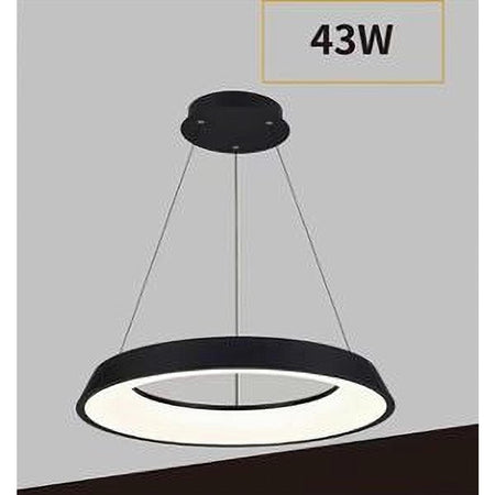 Lampadario Led 43w Tre Colorazioni Luce Lampada Da Soffitto Ultra Moderno A71-3c