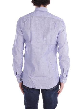 Paul&Shark Camicie Riga celeste da uomo