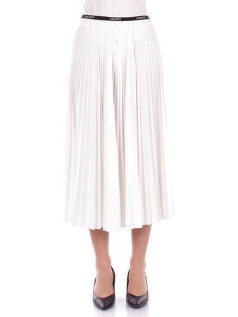 Lacoste Gonne Bianco da donna