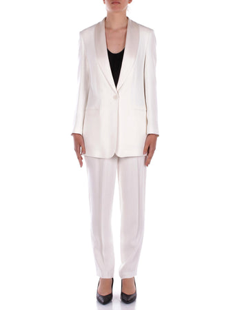 Manila Grace Pantaloni Beige da donna