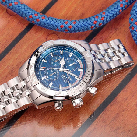 Orologio SECTOR uomo Diving Team crono acciaio / blu