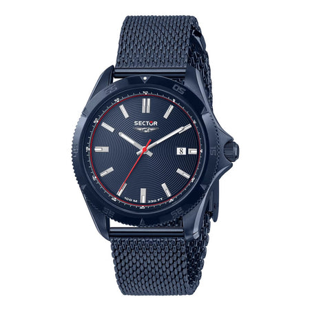 Orologio SECTOR uomo 650 datario acciaio blu