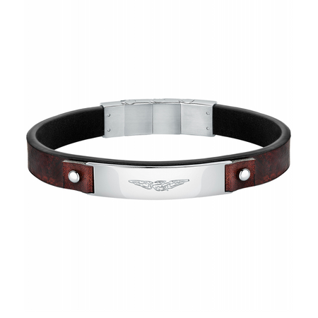 Bracciale SECTOR uomo Bandy pelle marrone Eagle