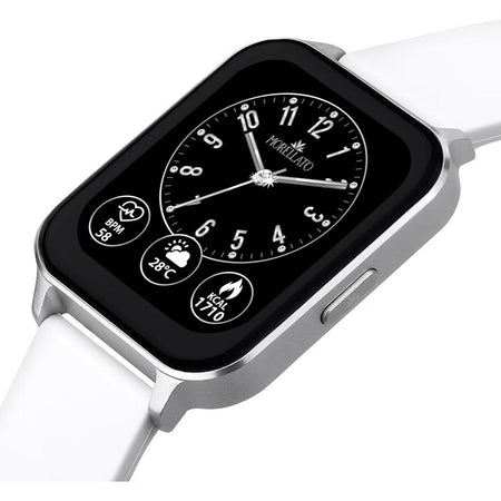 Smartwatch MORELLATO donna M-03 digitale gomma bianco