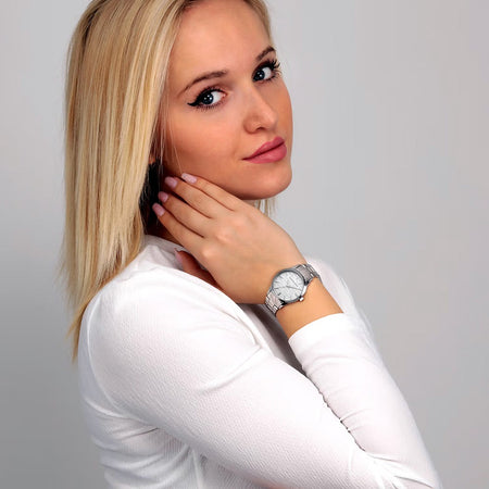 Orologio TRUSSARDI donna T-bent tempo acciaio / silver