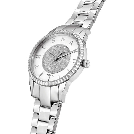 Orologio TRUSSARDI donna T-bent tempo acciaio / argento