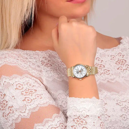 Orologio TRUSSARDI donna T-joy acciaio dorato / silver