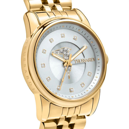 Orologio TRUSSARDI donna T-joy acciaio dorato / silver