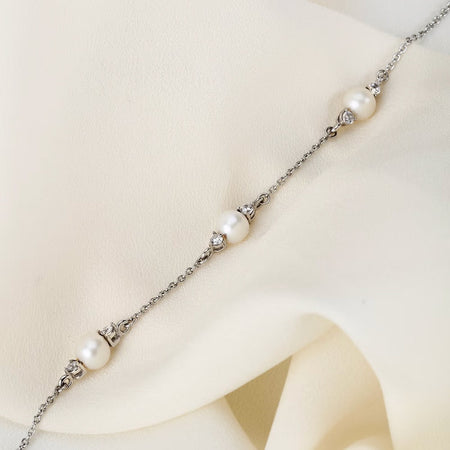 Bracciale MORELLATO donna Perla con 3 perle - argento 925