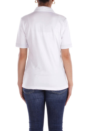 Lacoste T-shirt e Polo Bianco da donna