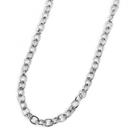 Marlù- Collana Catena "O" Acciaio