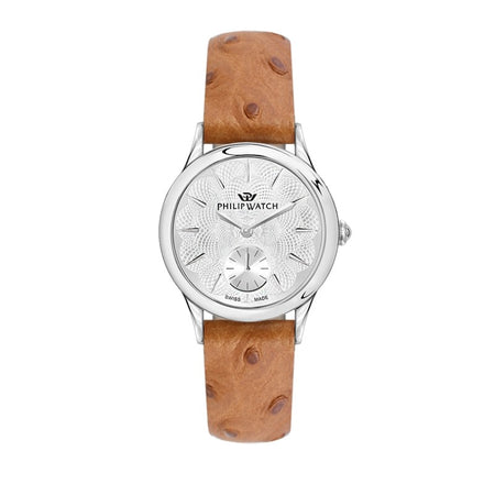 Orologio PHIILIP WATCH donna Marilyn pelle marrone / argento
