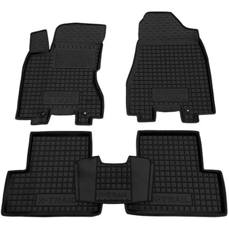 Set tappetini di gomma su misura per Nissan X-Trail T31 SE, XE (2007-2013)