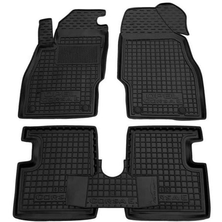 Tappetini di gomma su misura per Opel Corsa E (2014-2010)