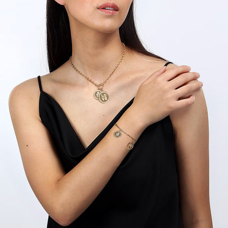 Special Set MORELLATO Love collana / bracciale dorato bimbo / albero vita