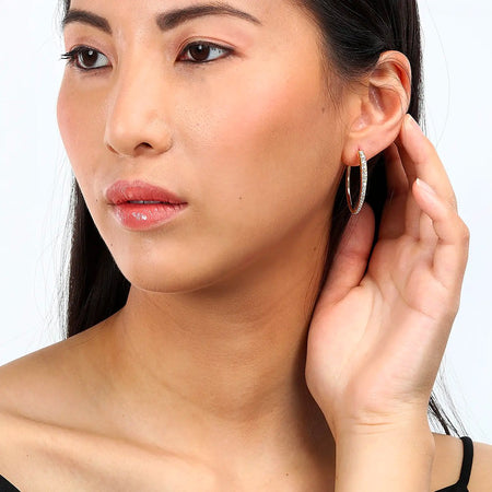 Orecchini MORELLATO donna Poetica acciaio dorato / cristalli