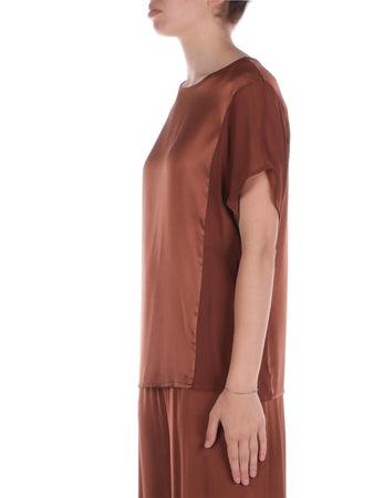 Manila Grace Camicie Marrone da donna
