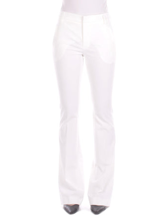 Dondup Pantaloni Bianco da donna