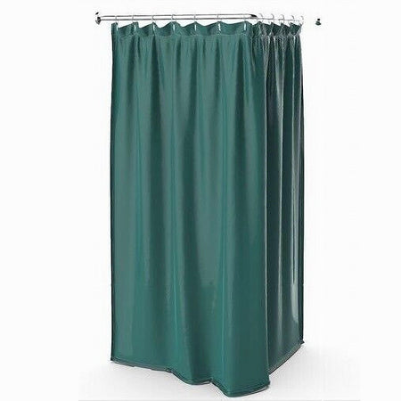 Tenda Doccia Antimuffa Impermeabile 180x200cm Con Anelli Bagno Verde Scuro 69974