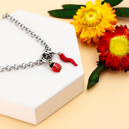 Collana MORELLATO donna Drops acciaio / porta fortuna