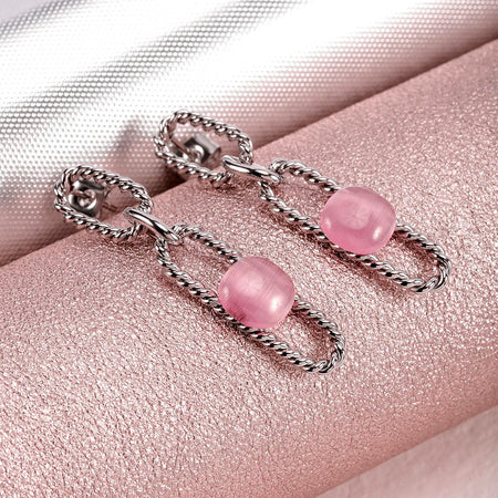 Orecchini MORELLATO donna 1930 acciaio torchon / rosa