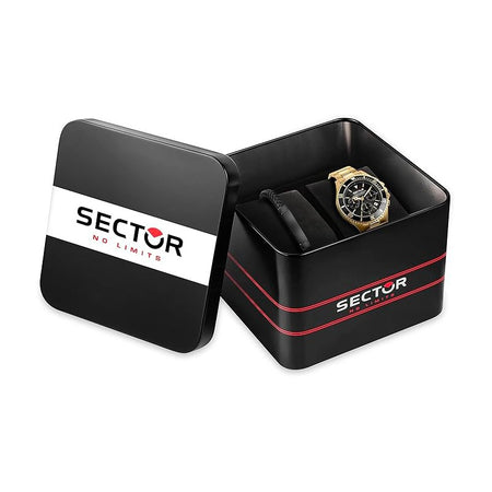 Orologio SECTOR uomo 230 cronografo acciaio dorato + braccialetto