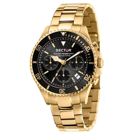 Orologio SECTOR uomo 230 cronografo acciaio dorato + braccialetto
