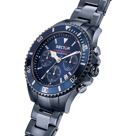 Orologio SECTOR uomo 230 cronografo acciaio blu