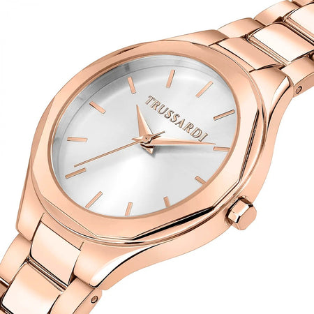 Orologio TRUSSARDI donna Brink tempo acciaio oro rosa