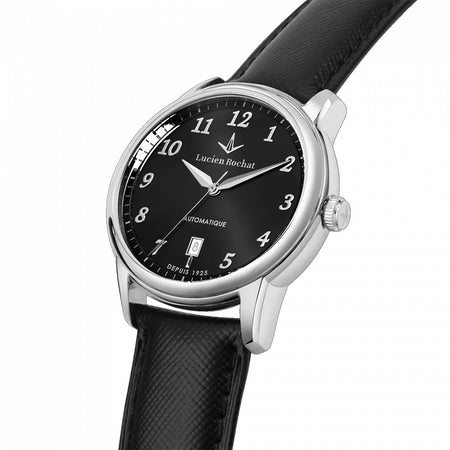 Orologio LUCIEN ROCHAT uomo Iconic Automatico pelle nero