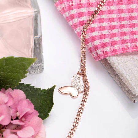 Bracciale MORELLATO donna Passioni oro rosa / farfalla