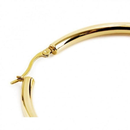 Marlù MONO ORECCHINO PVD ORO CERCHIO DIAMETRO 6,1CM