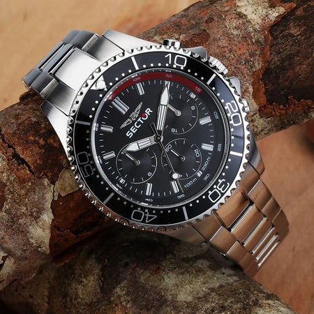 Orologio SECTOR uomo 230 multi acciaio / nero Limited Edition