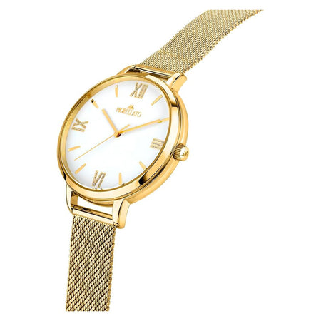 Orologio MORELLATO donna Poetica tempo mesh dorato / bianco