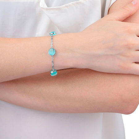 Bracciale MORELLATO donna Gemma argento 925 / celeste