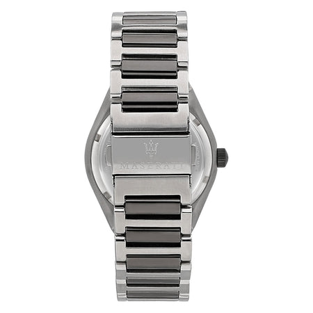 Orologio MASERATI uomo Triconic automatico acciaio brunito
