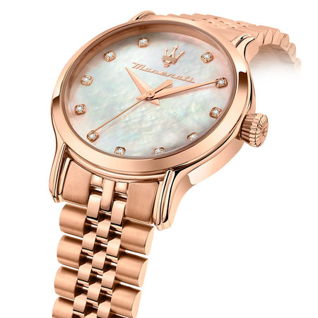 Orologio MASERATI donna Epoca oro rosa / madre perla