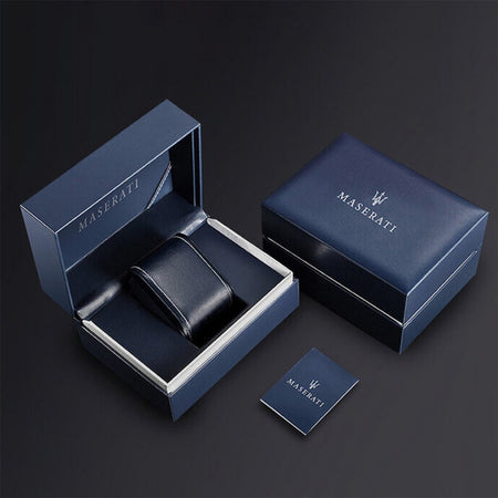 Orologio MASERATI uomo Epoca cronografo Blue Edition